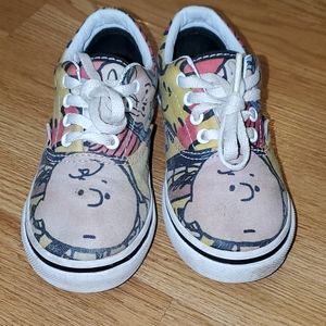 Little boys Vans sneakers